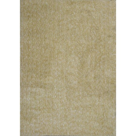 Palacedesigns Polyester Yellow Heather Area Rug - Yellow Heather - 5 x 7 ft. PA3661488